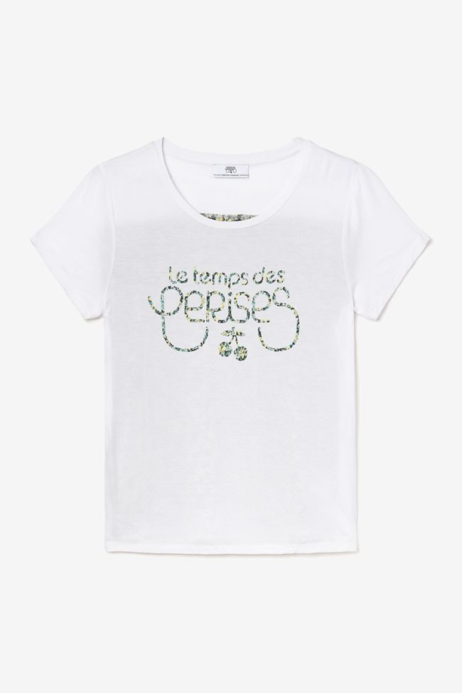 Green-yellow print Lilia t-shirt