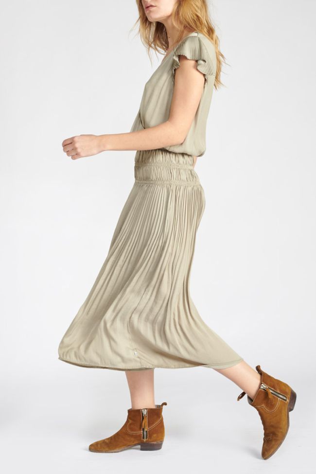Light khaki Mayas maxi dress