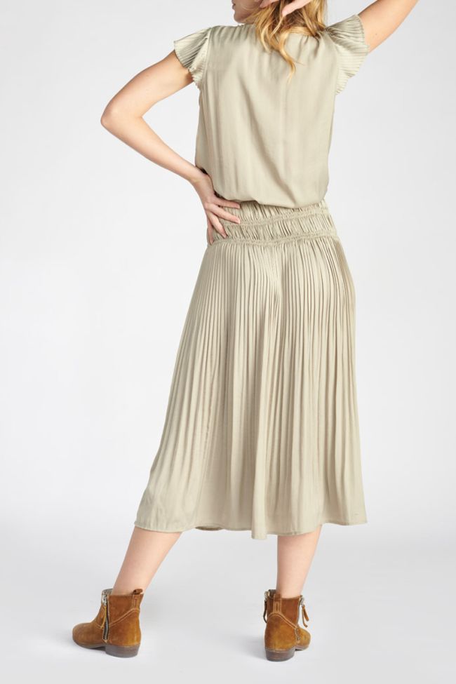 Light khaki Mayas maxi dress