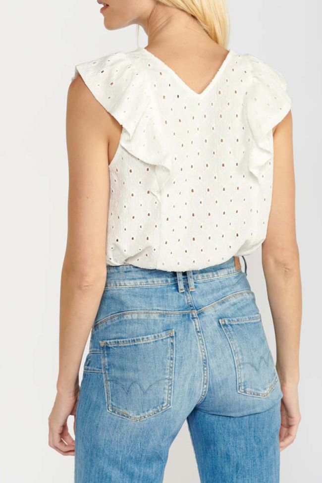 White Naxo top