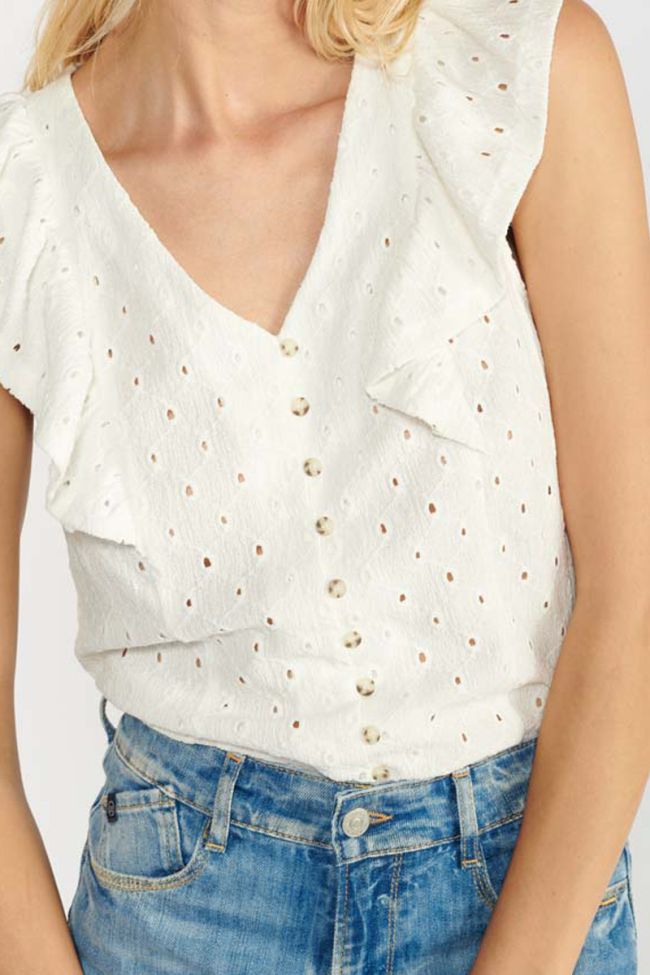 White Naxo top