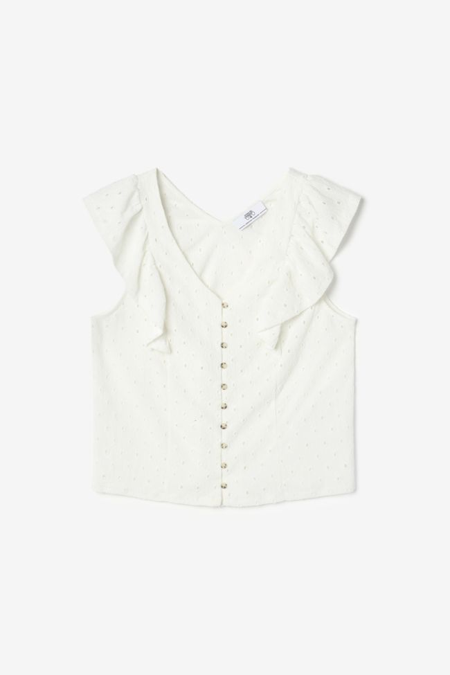White Naxo top
