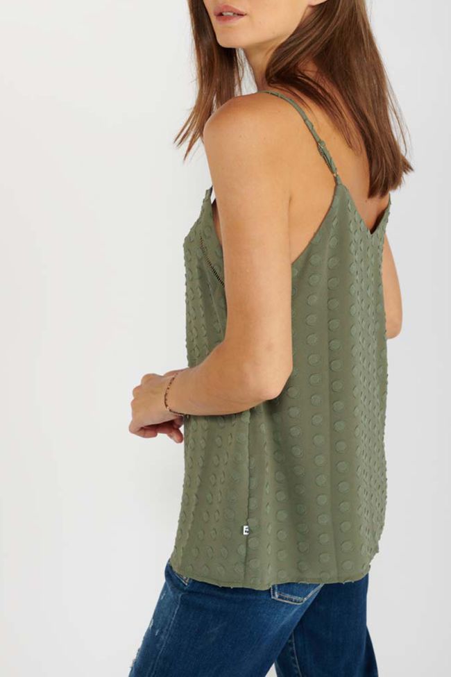 Khaki Paza camisole