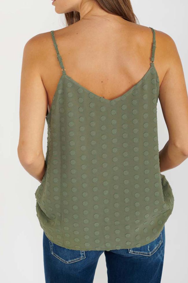 Khaki Paza camisole