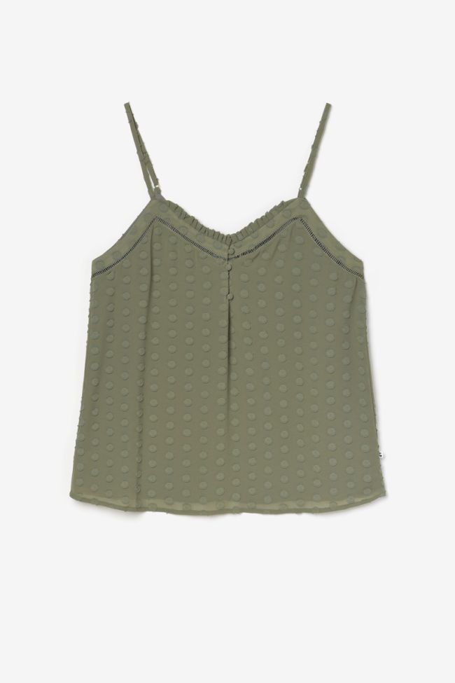 Khaki Paza camisole