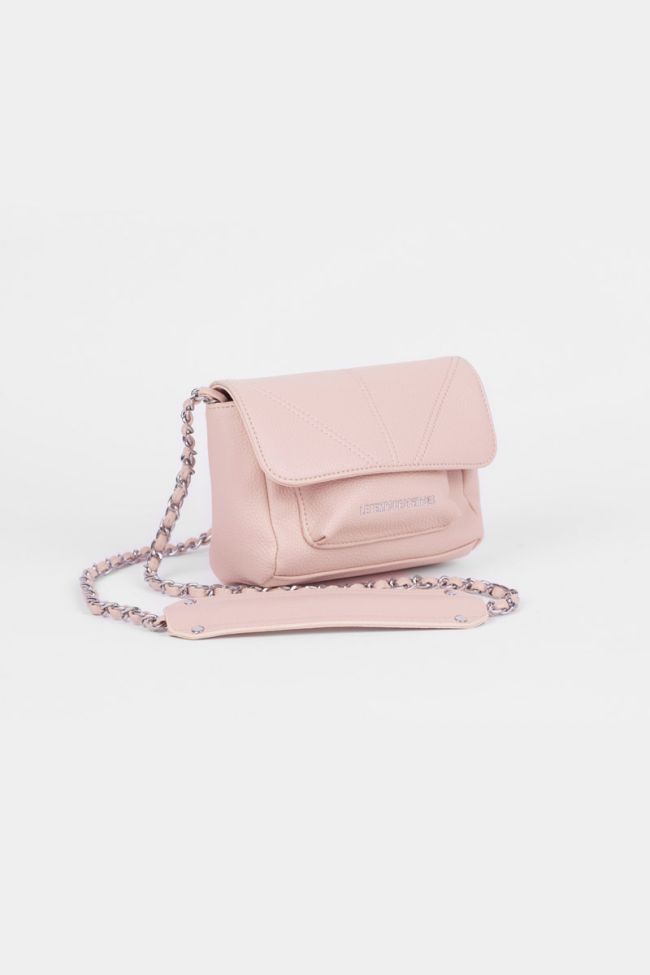 Powdery pink Rose shoulder bag