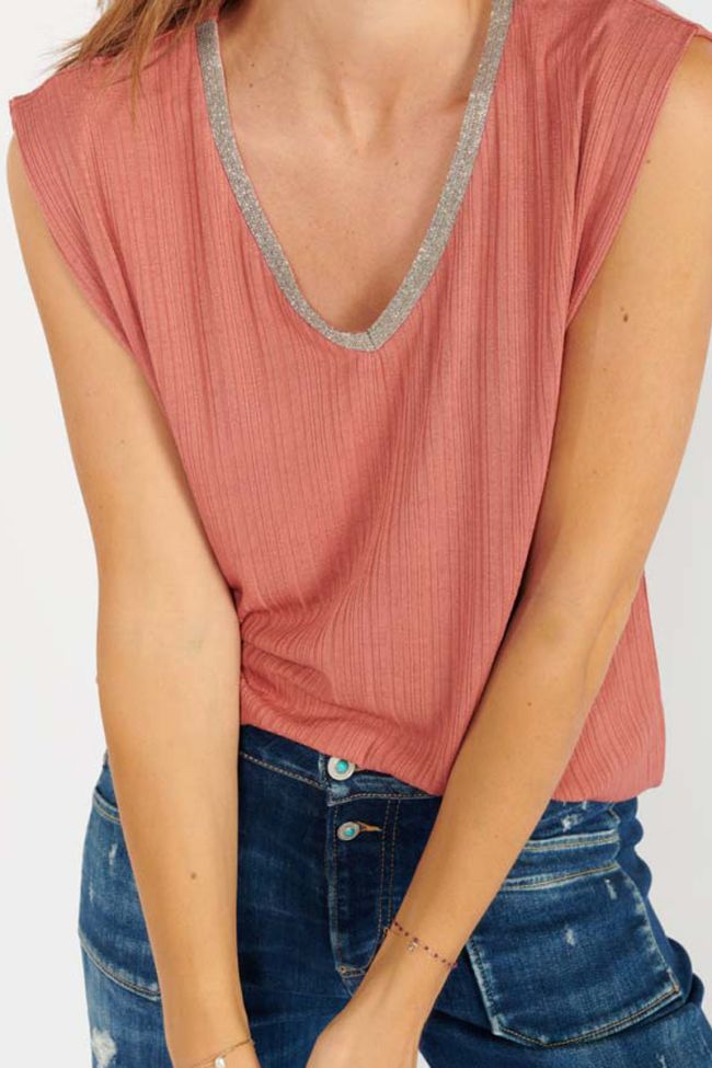Pink terracotta Santos top