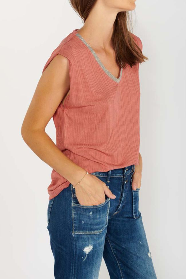Pink terracotta Santos top