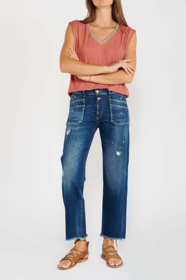 Pink terracotta Santos top