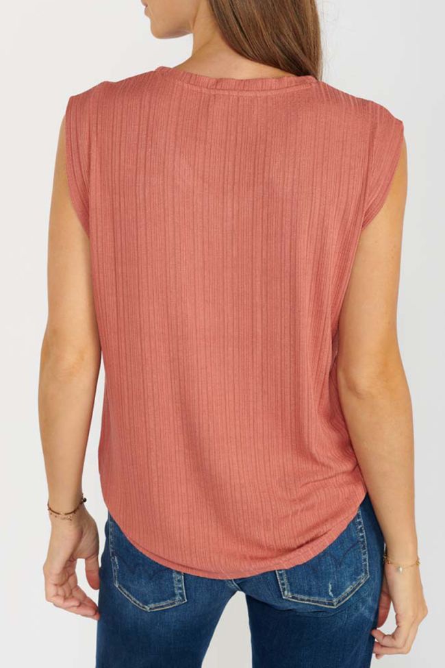 Pink terracotta Santos top