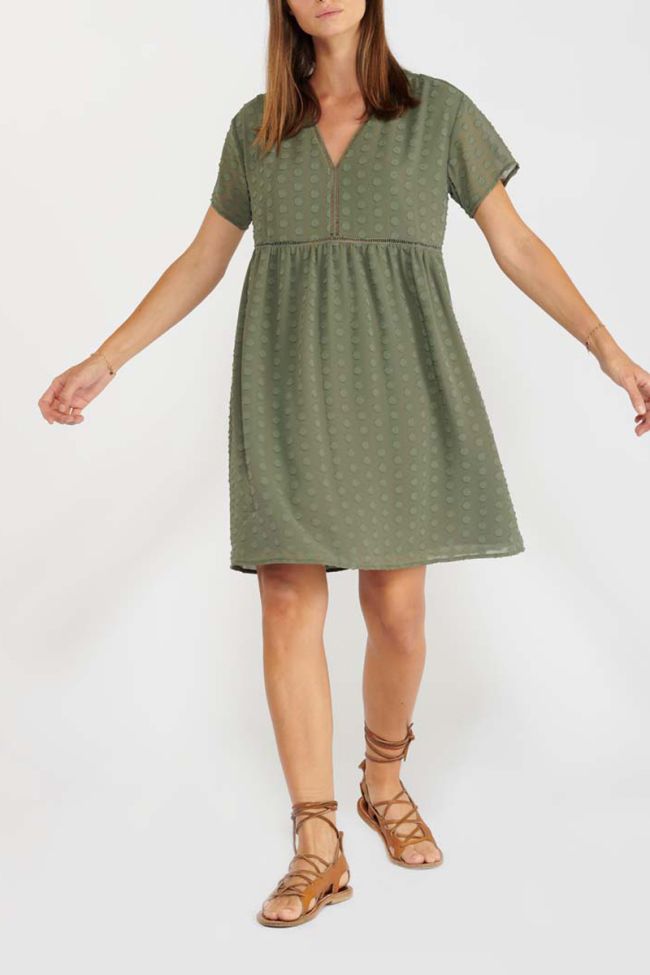 Khaki Tane dress