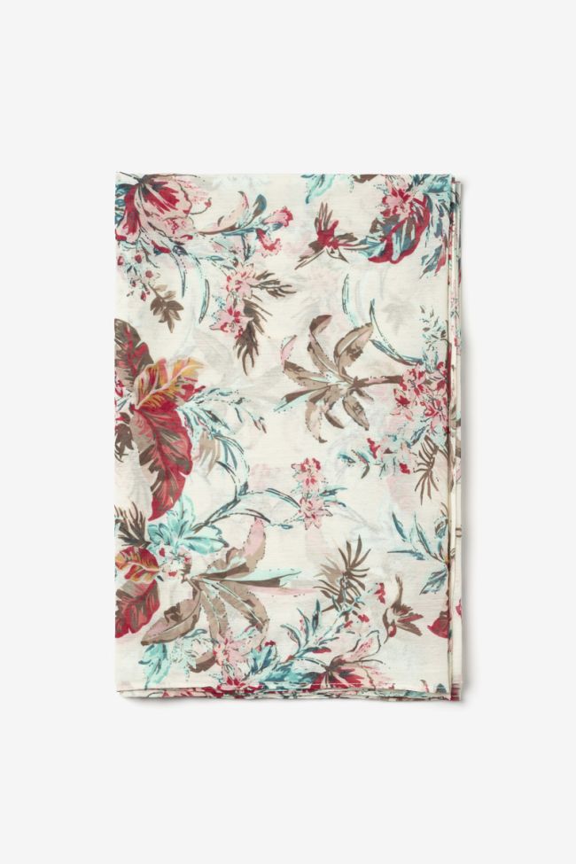 Tropical print Travel scarf