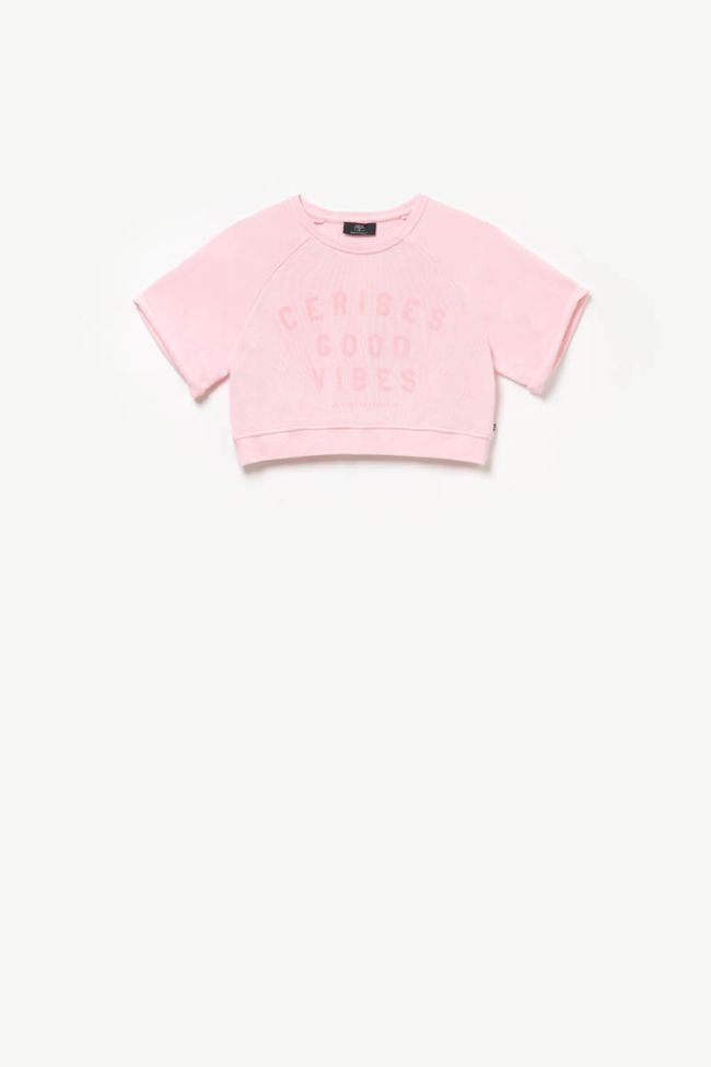 Pink Guadagi short sweatshirt