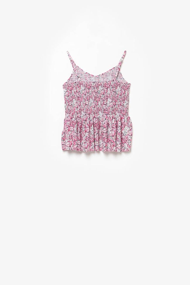 Pink floral Kairagi top