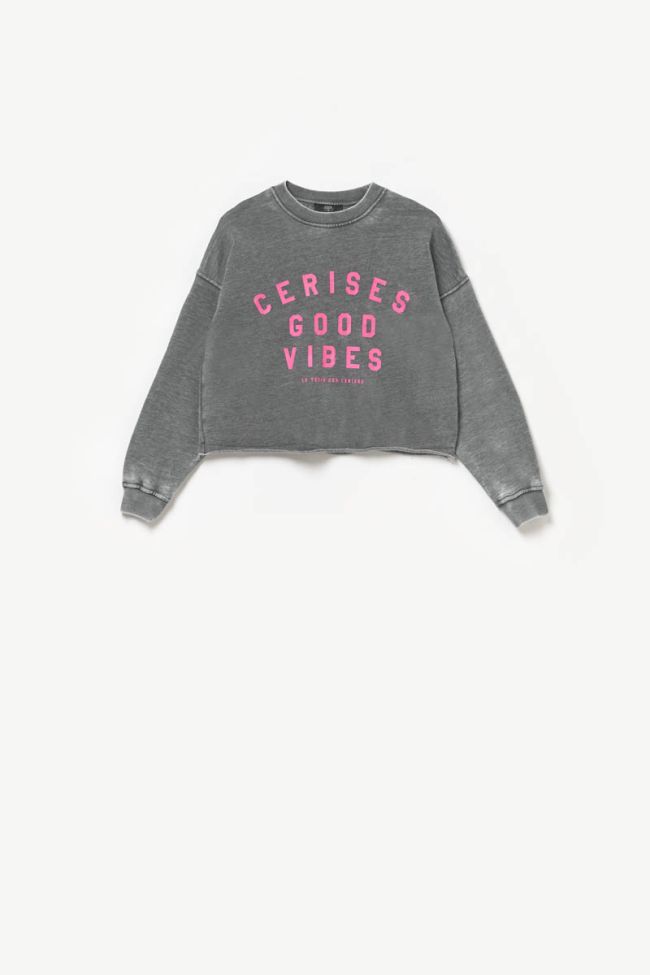 Grey Marynagi short sweatshirt