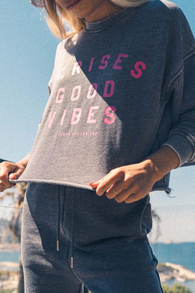 Grey Marynagi short sweatshirt