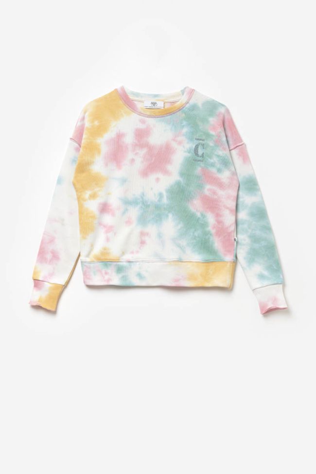 Multicoloured tie-dye Playagi sweatshirt