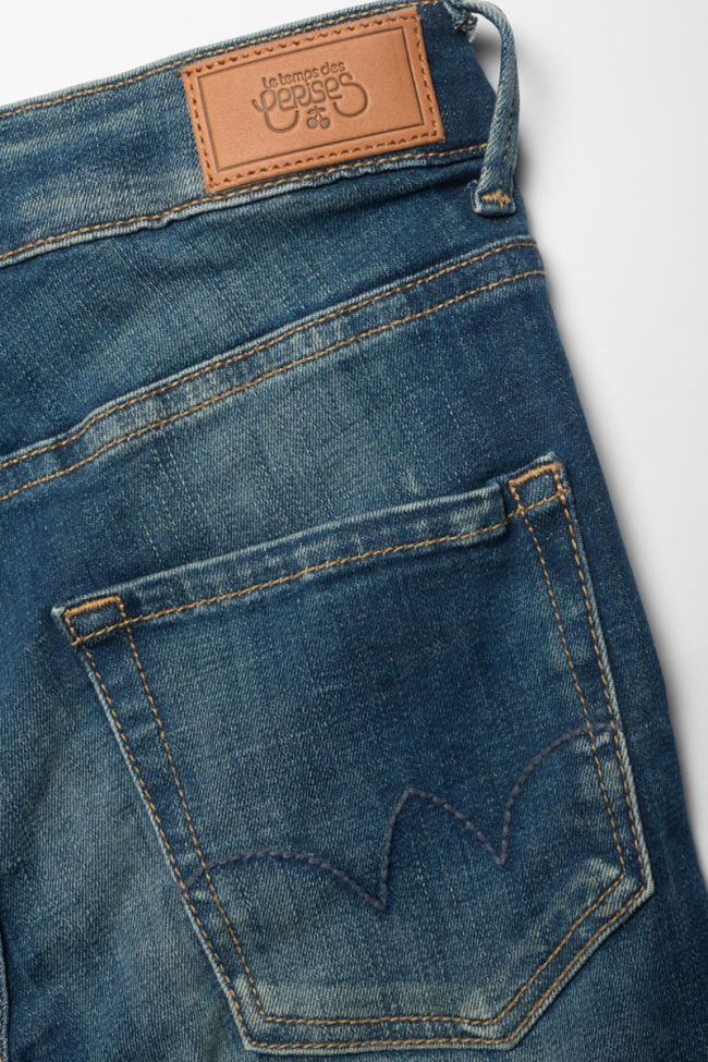 Jeans power skinny high waist 7/8th vintage blue N°2