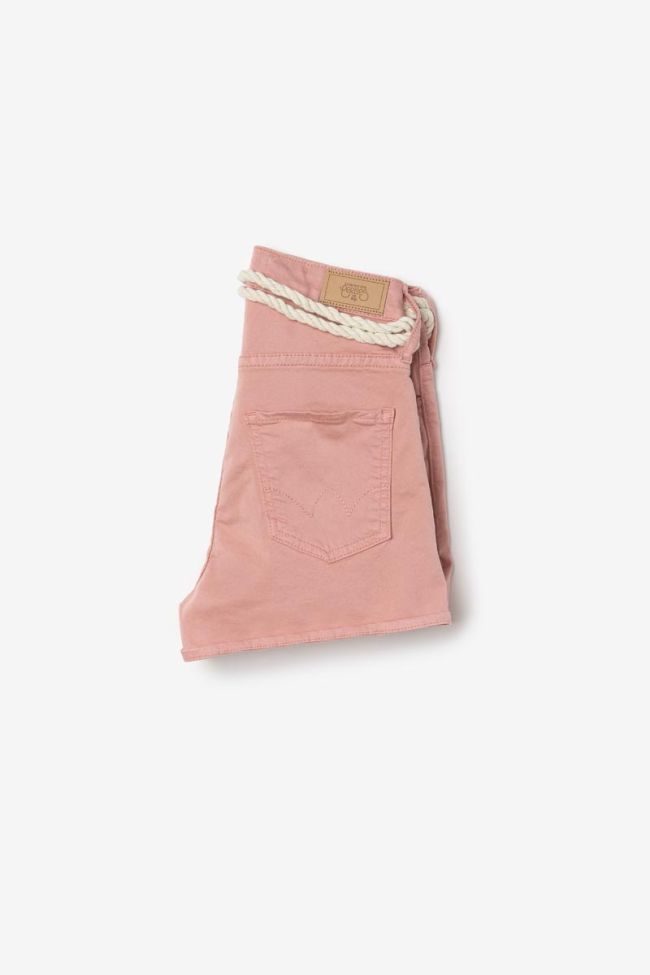 Pink Tiko high-waisted shorts