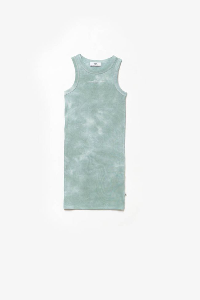 Aqua tie-dye Vivigi dress