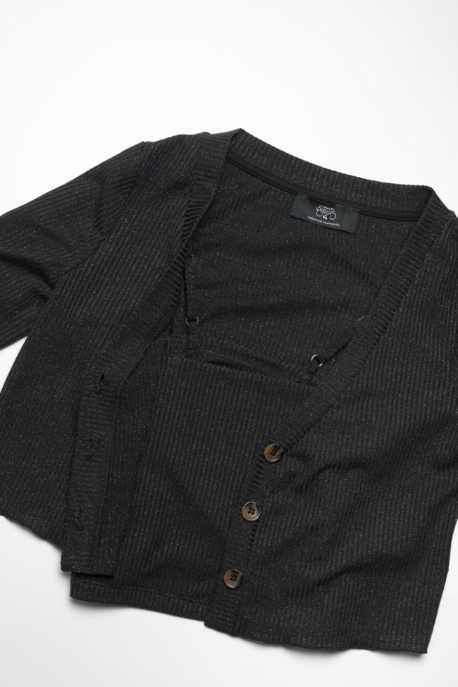 Twin set Zebragi noir