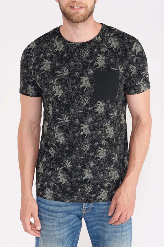 Black flower print Drift t-shirt