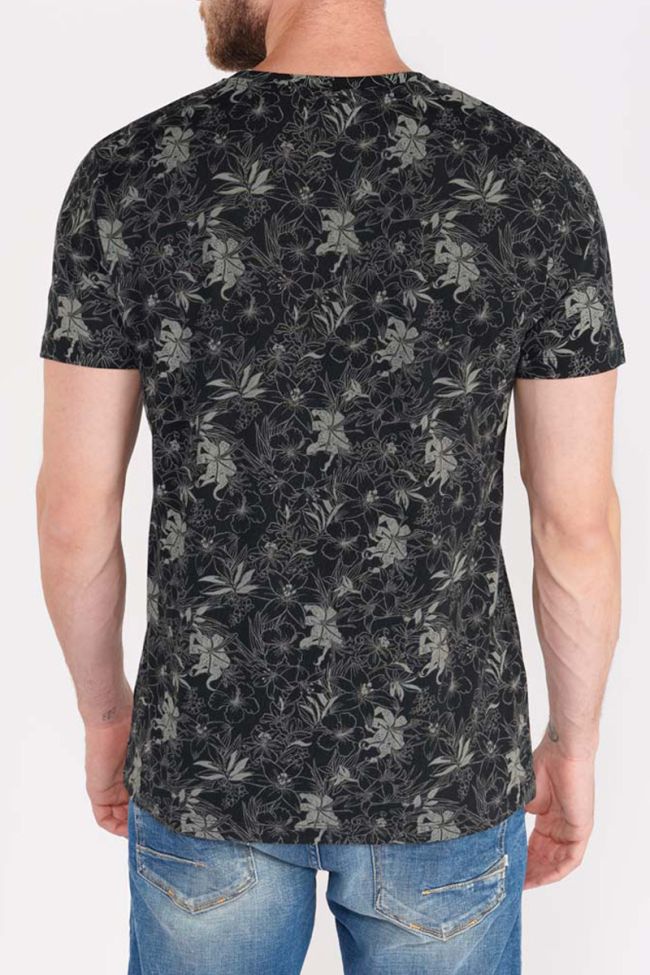 Black flower print Drift t-shirt