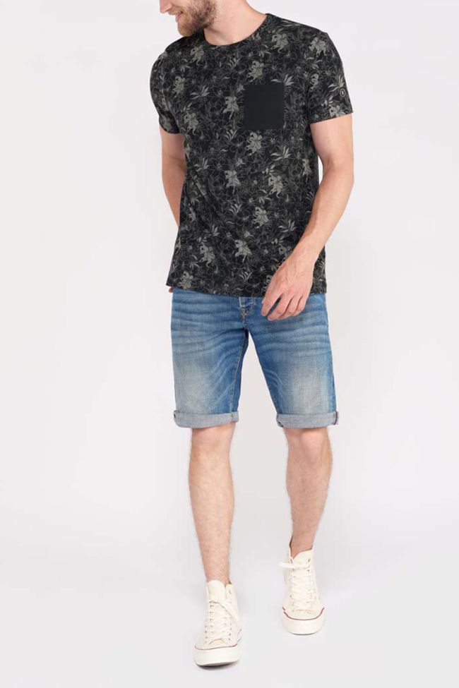 Black flower print Drift t-shirt