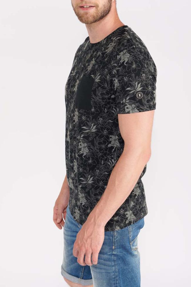 Black flower print Drift t-shirt