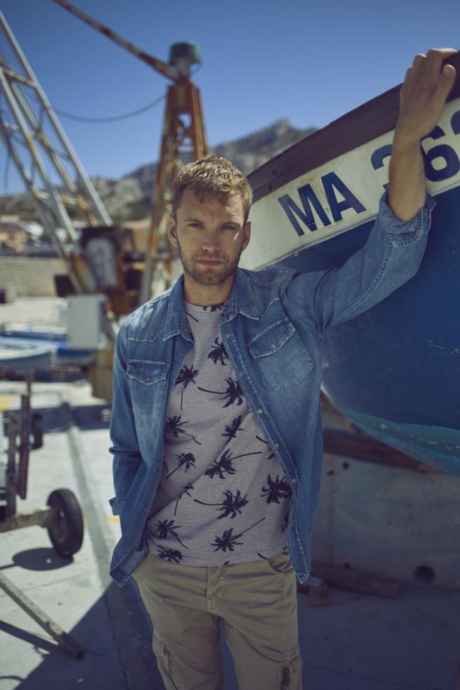 Faded blue denim Juanito shirt