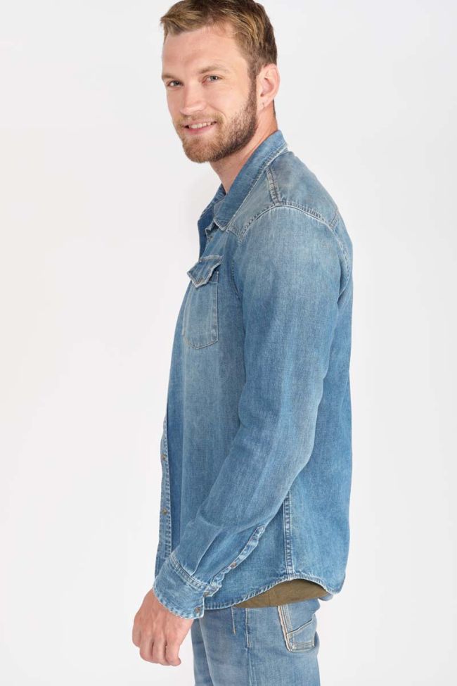Faded blue denim Juanito shirt