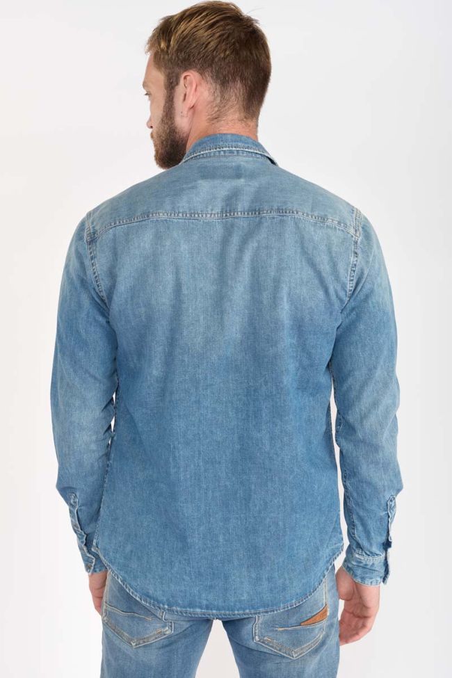 Faded blue denim Juanito shirt