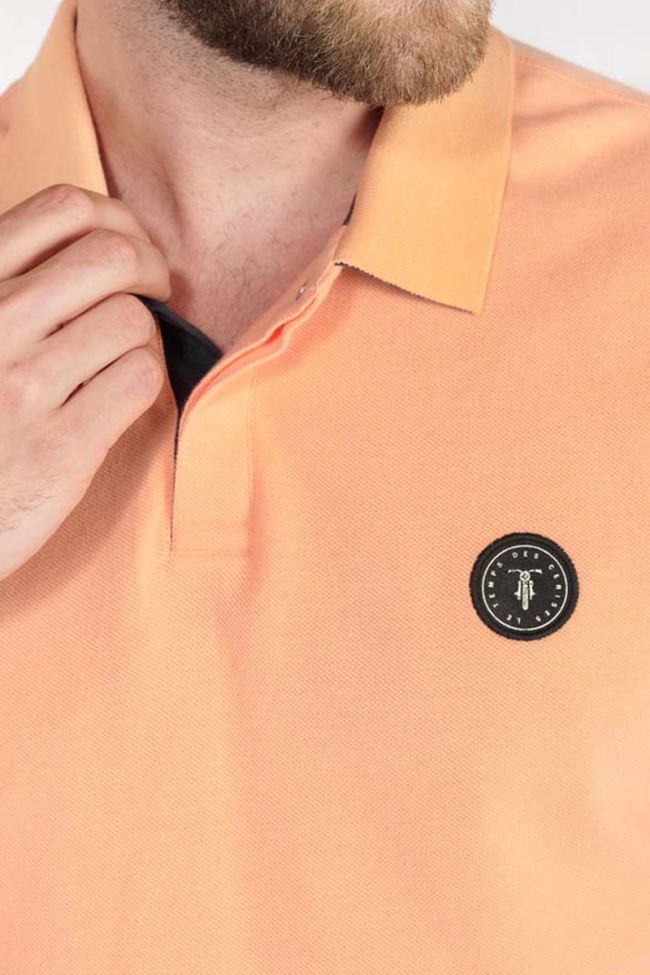 Peach Loukos polo shirt