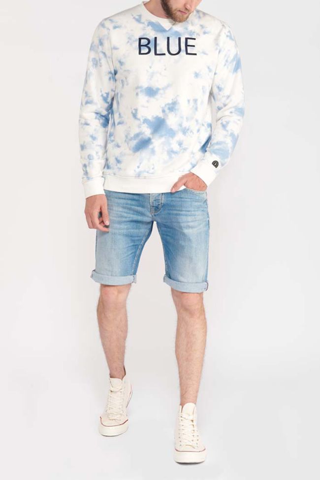 Blue and white Marzac sweatshirt