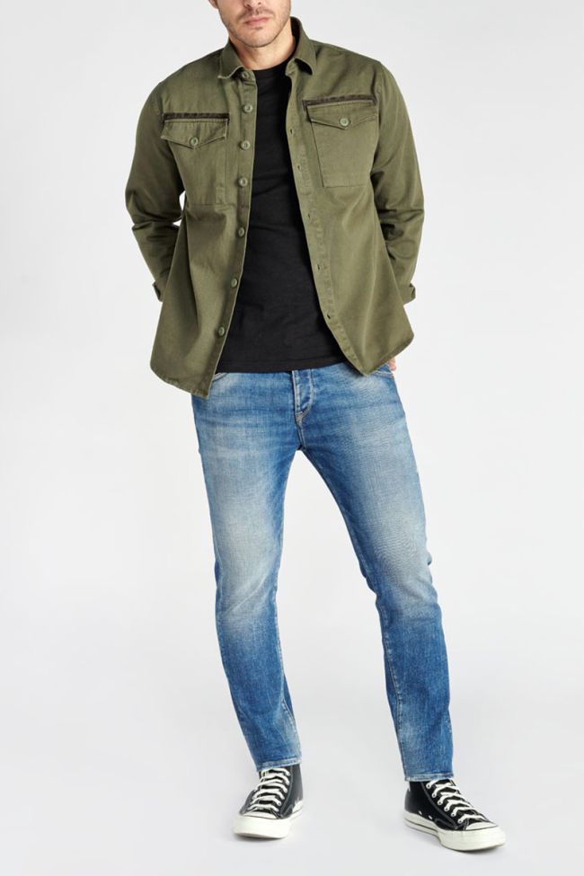 Khaki Mestel overshirt