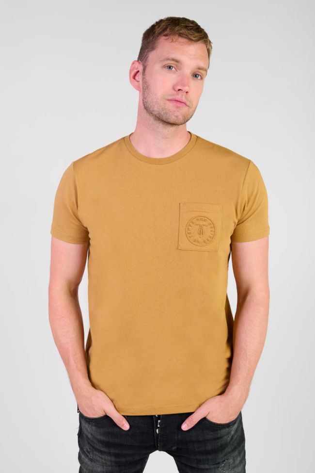 Paia khaki T-shirt yellow
