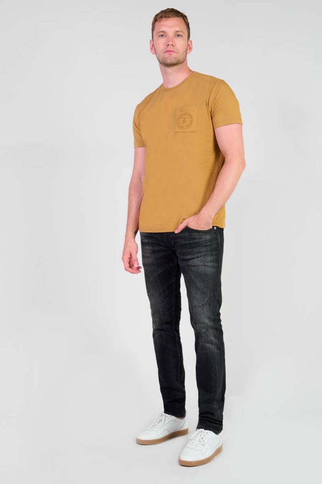 Paia khaki T-shirt yellow