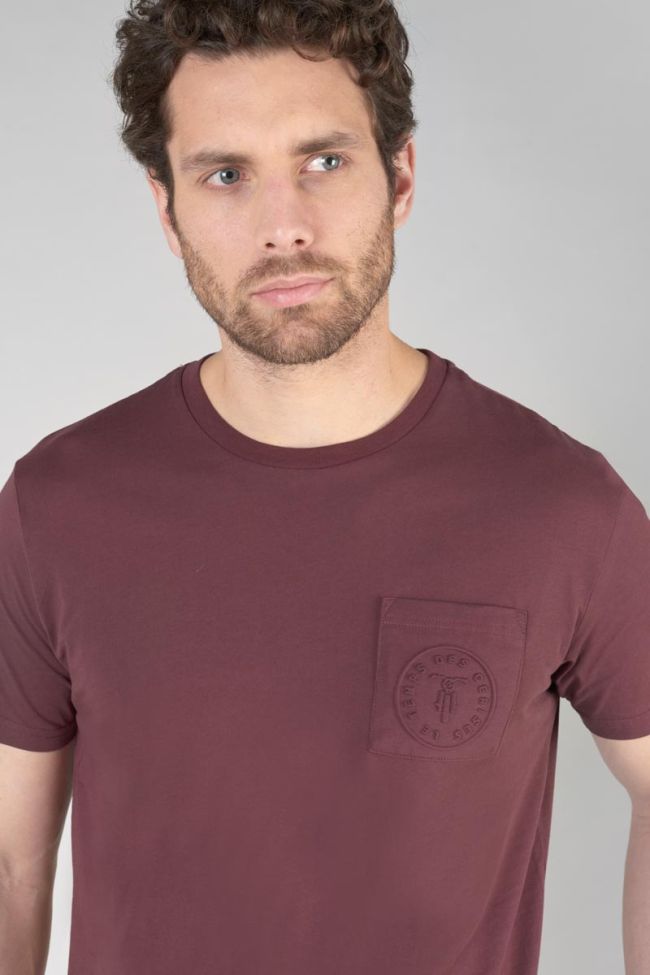 Burgundy Paia t-shirt