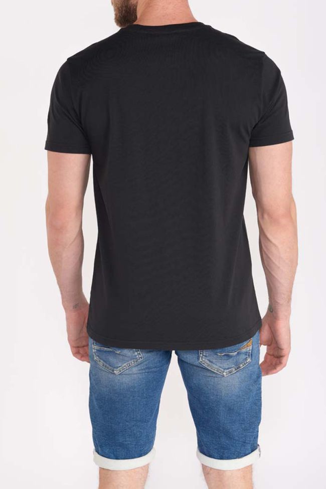 Printed black Santa t-shirt