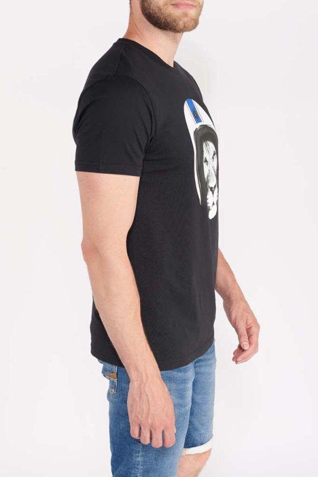 Printed black Santa t-shirt