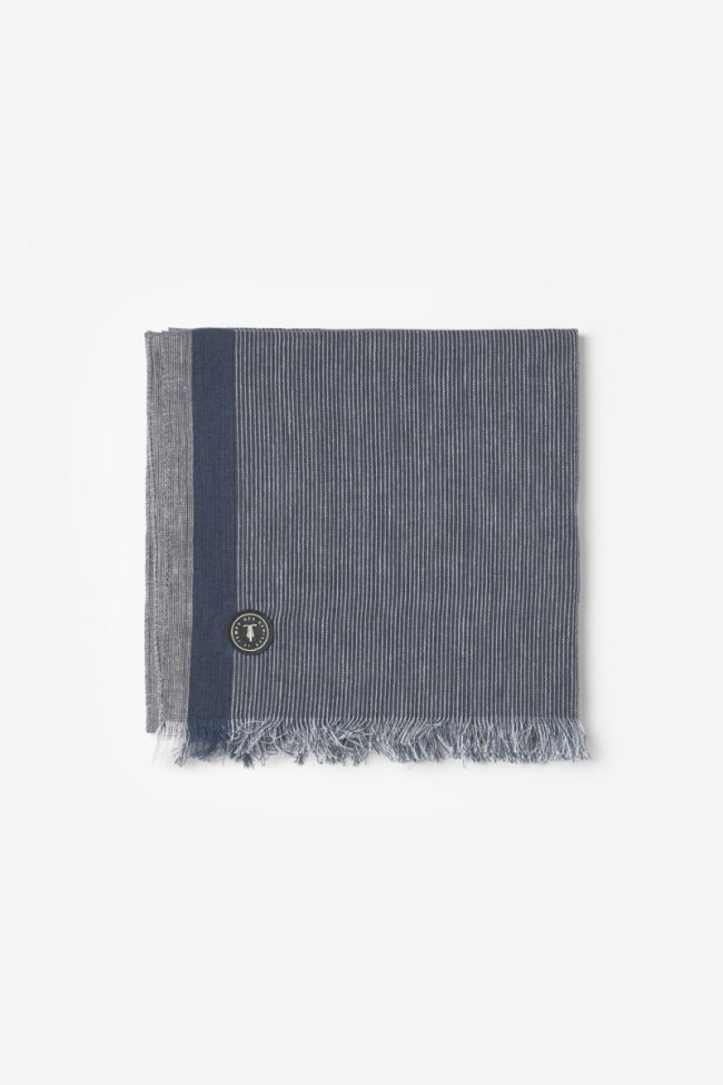 Navy striped Torus scarf
