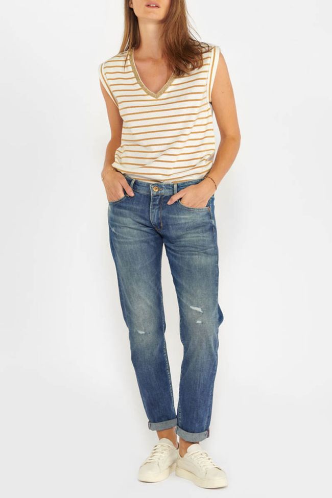 Jeans 200/43 boyfit Sea destroy vintage blue N°2