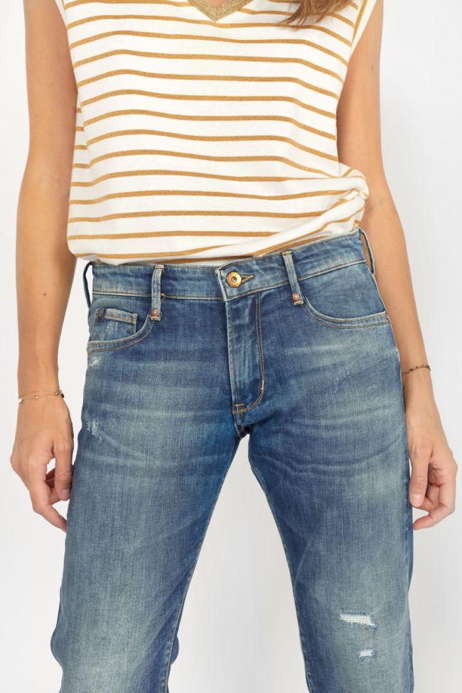 Jeans 200/43 boyfit Sea destroy vintage blue N°2