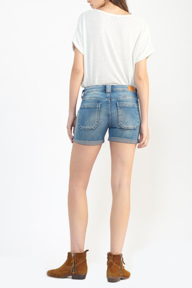 Short en jeans Bloom bleu