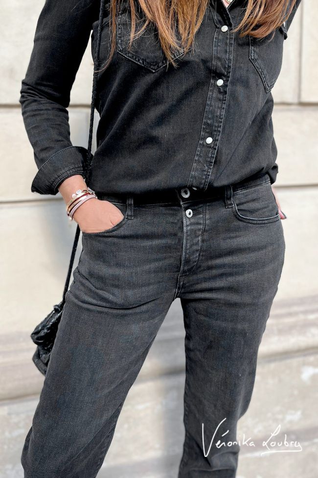 Drolon 400/18 mom by Véronika Loubry jeans black N°1