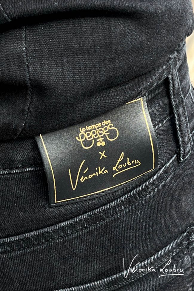 Drolon 400/18 mom by Véronika Loubry jeans black N°1