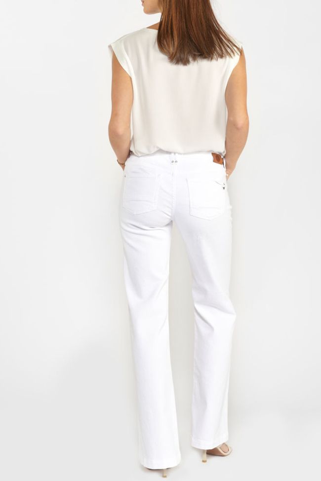 Jeans flare Hamar white 
