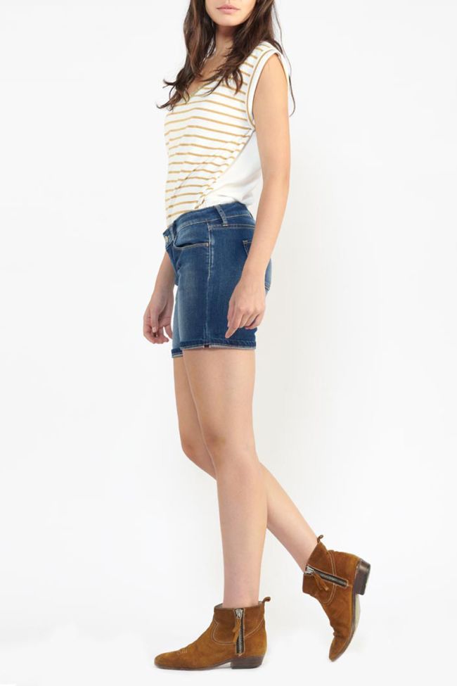 Faded blue denim Janka shorts