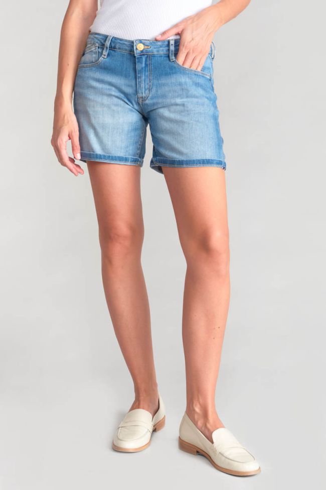 Faded blue denim Janka shorts
