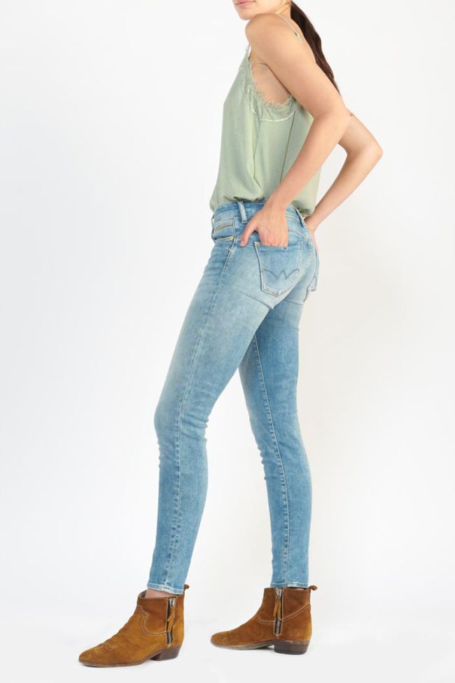Pant pulp slim Leova blue N°4